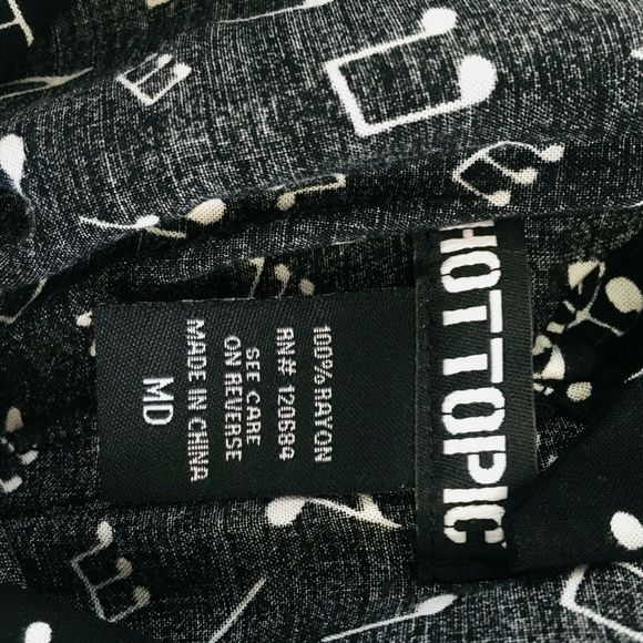 Hot Topic Musical Note Printed Dress - Picture 5 of 5